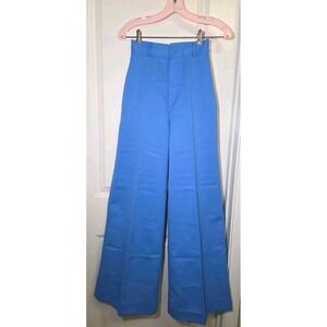 Vintage 1970s  Pantree For JCPenney High Rise Wide Leg Flare Trousers‎ Size 9